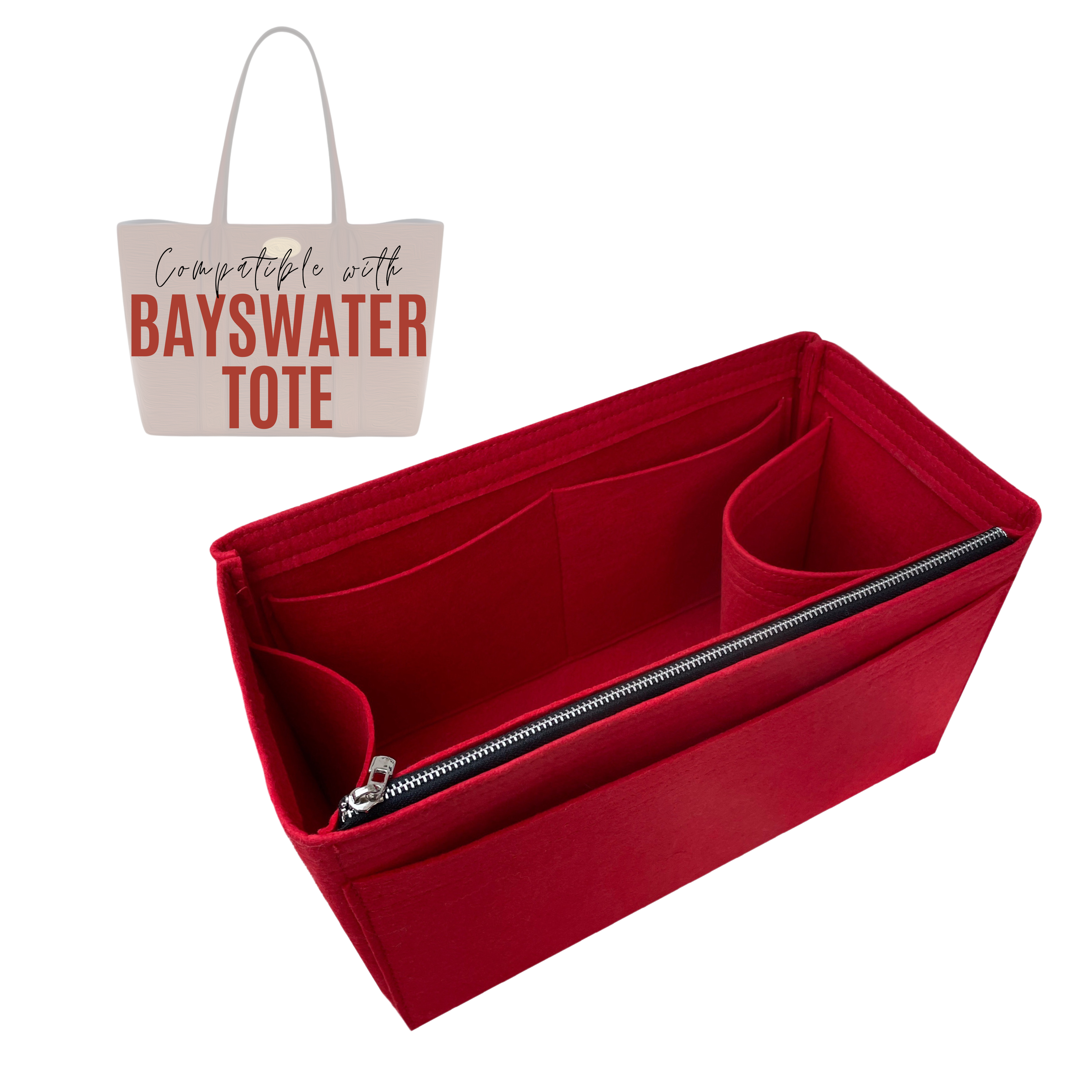 Divitize® Organizer for Bayswater Tote Bag (versione senza zip)