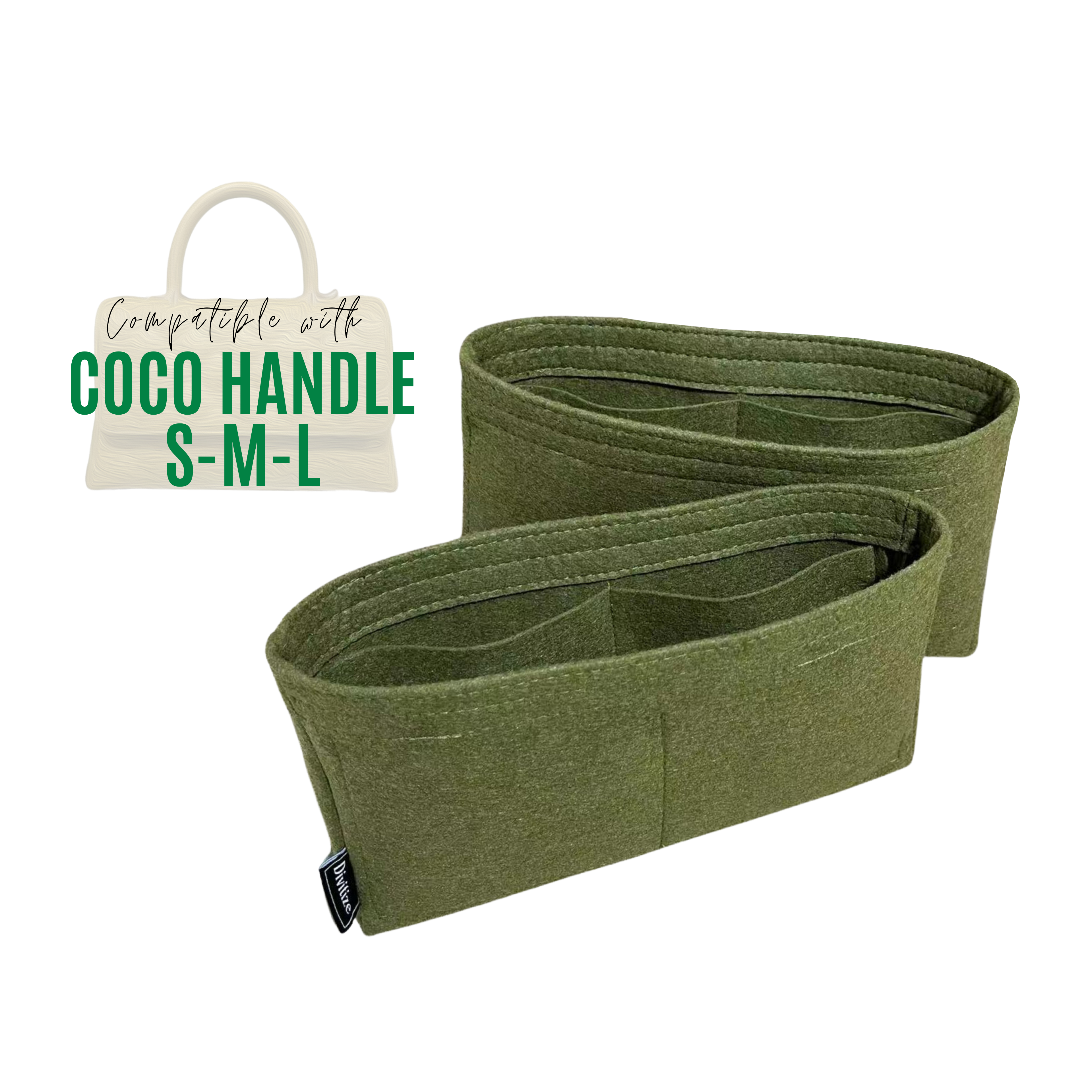 Divitize Premium Organizer compatible with Coco Handle