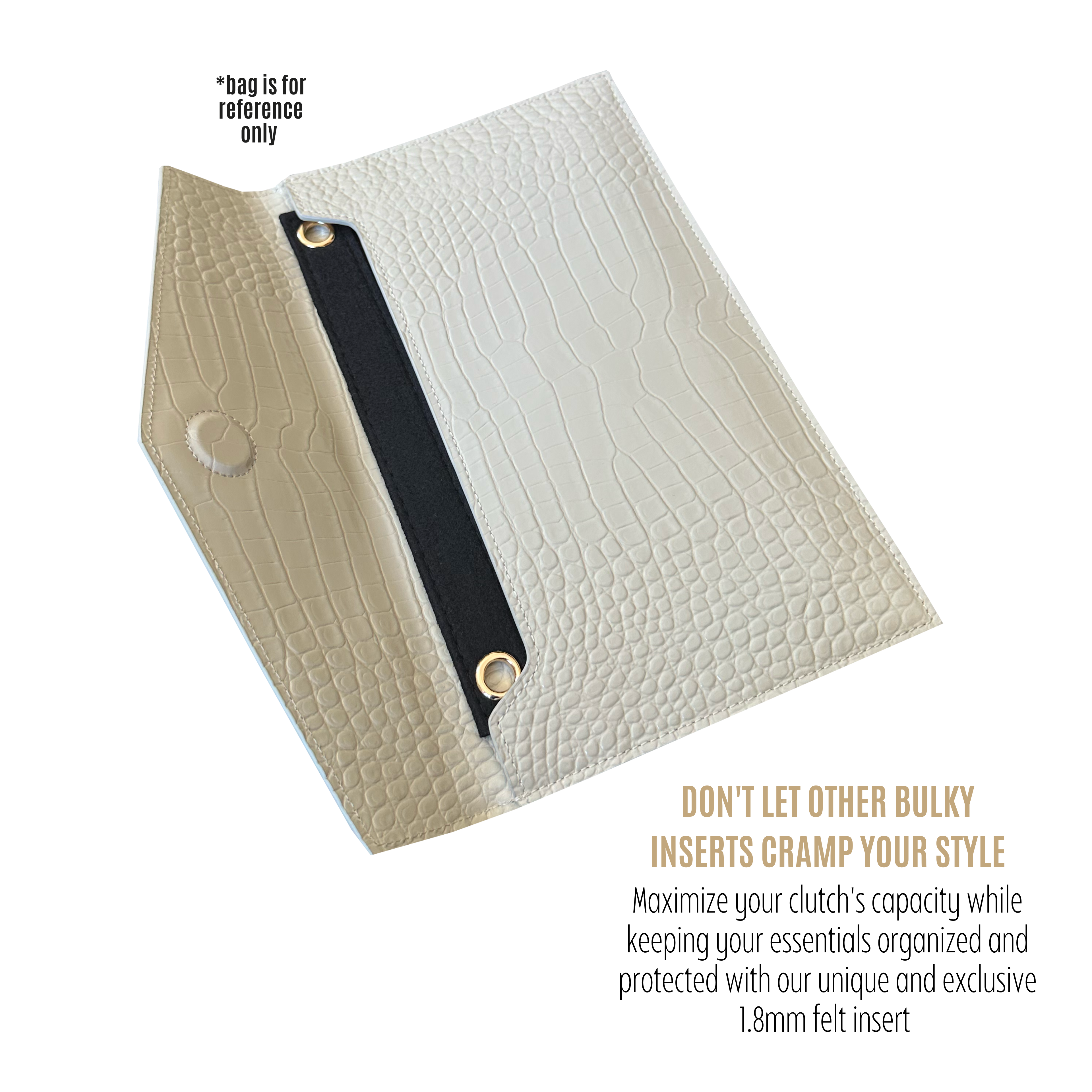 Divitize® Conversion Kit for Uptown Clutch (with gold or silver chain)