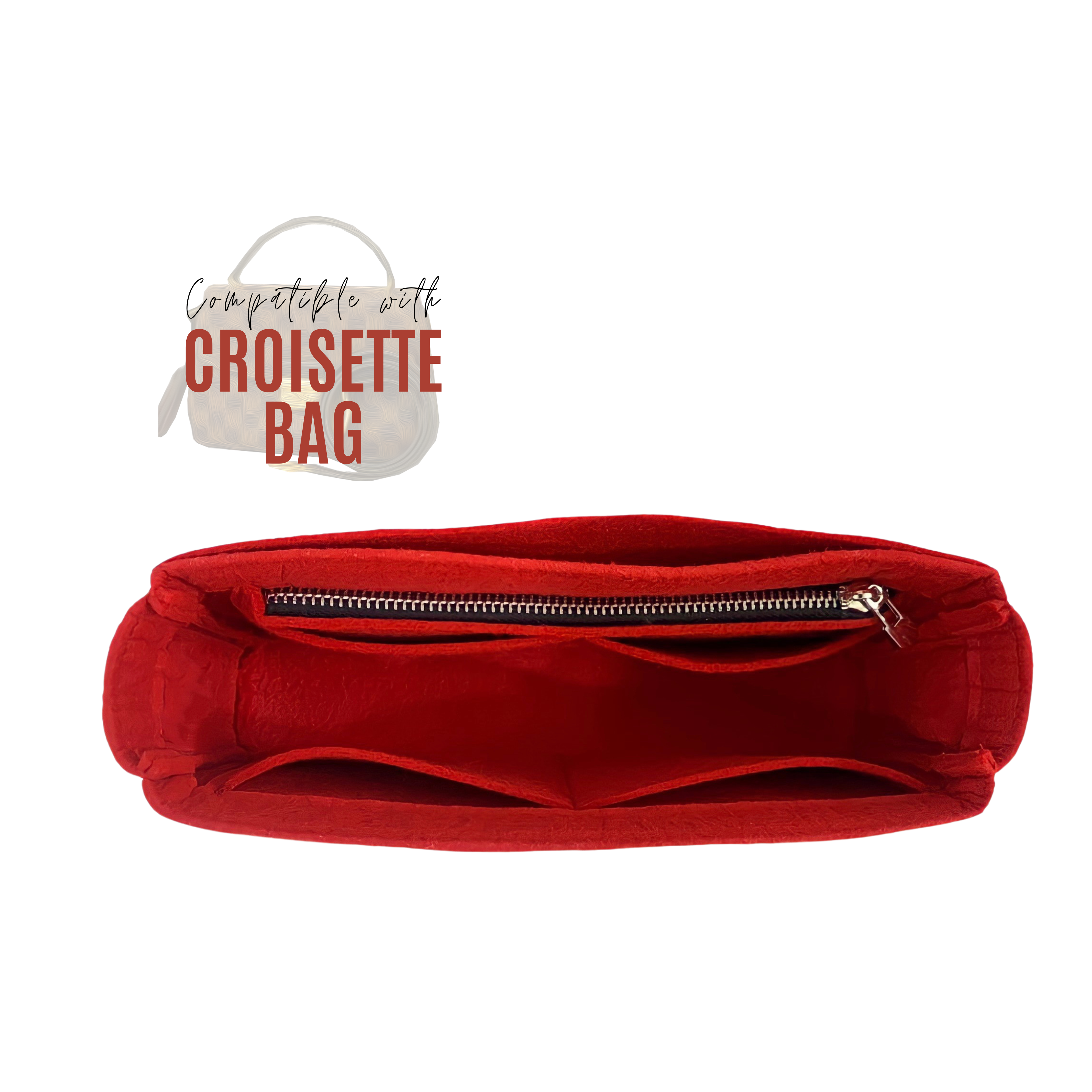Divitize Premium Organizer compatible with Croisette Shoulder Bag