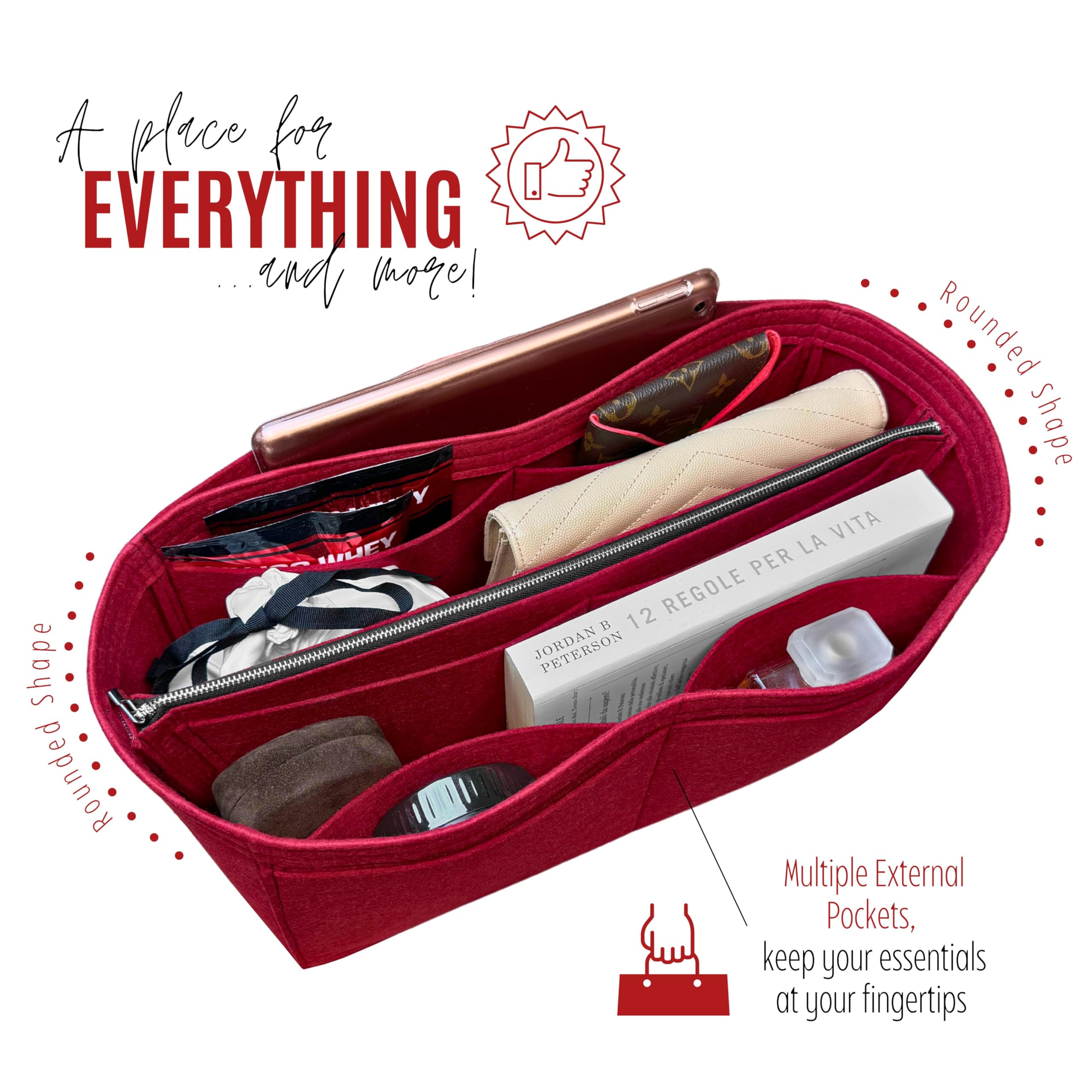 Divitize Premium Purse Organizer compatible with Empire Carryall