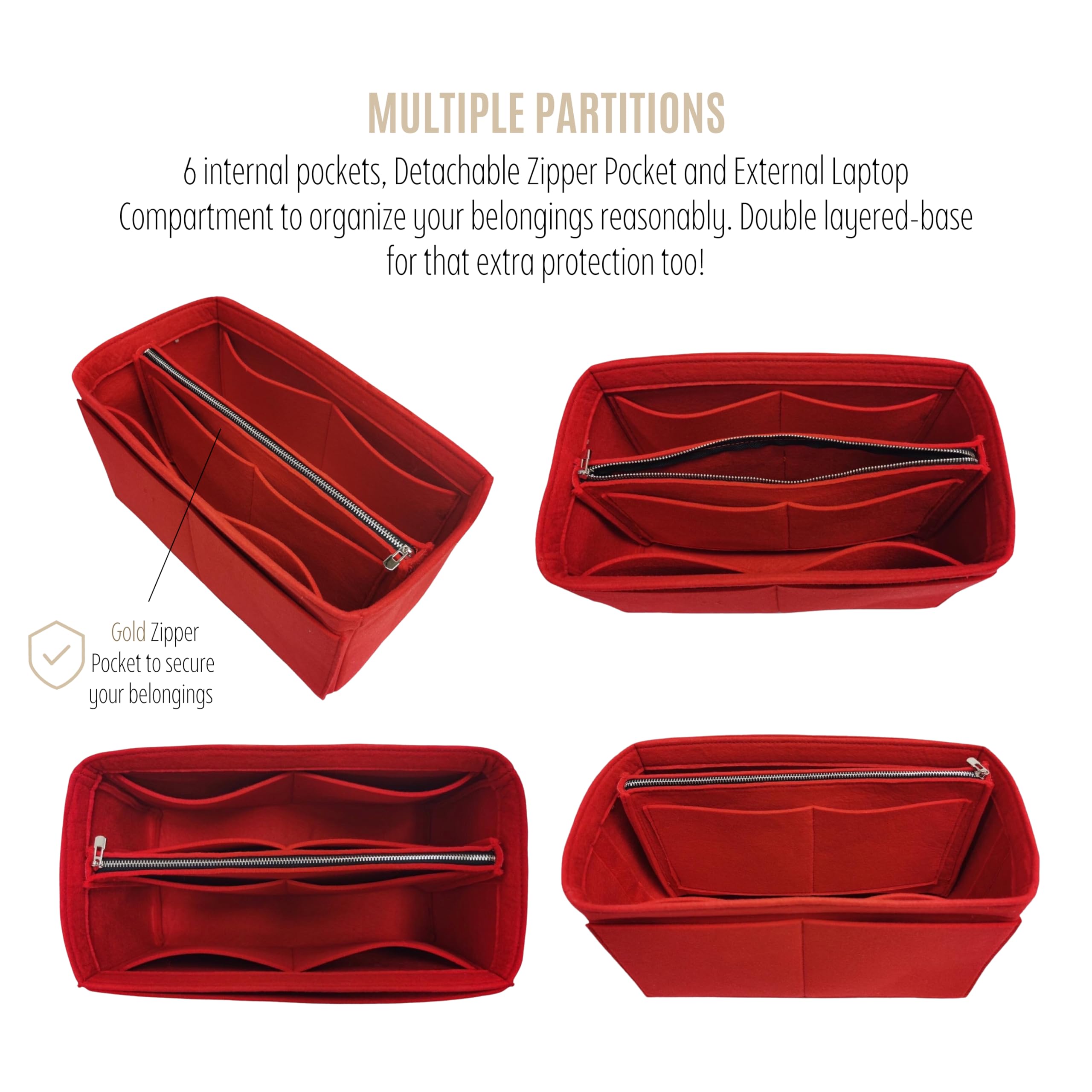Divitize Premium Purse Organizer compatible with Garden Party Bags