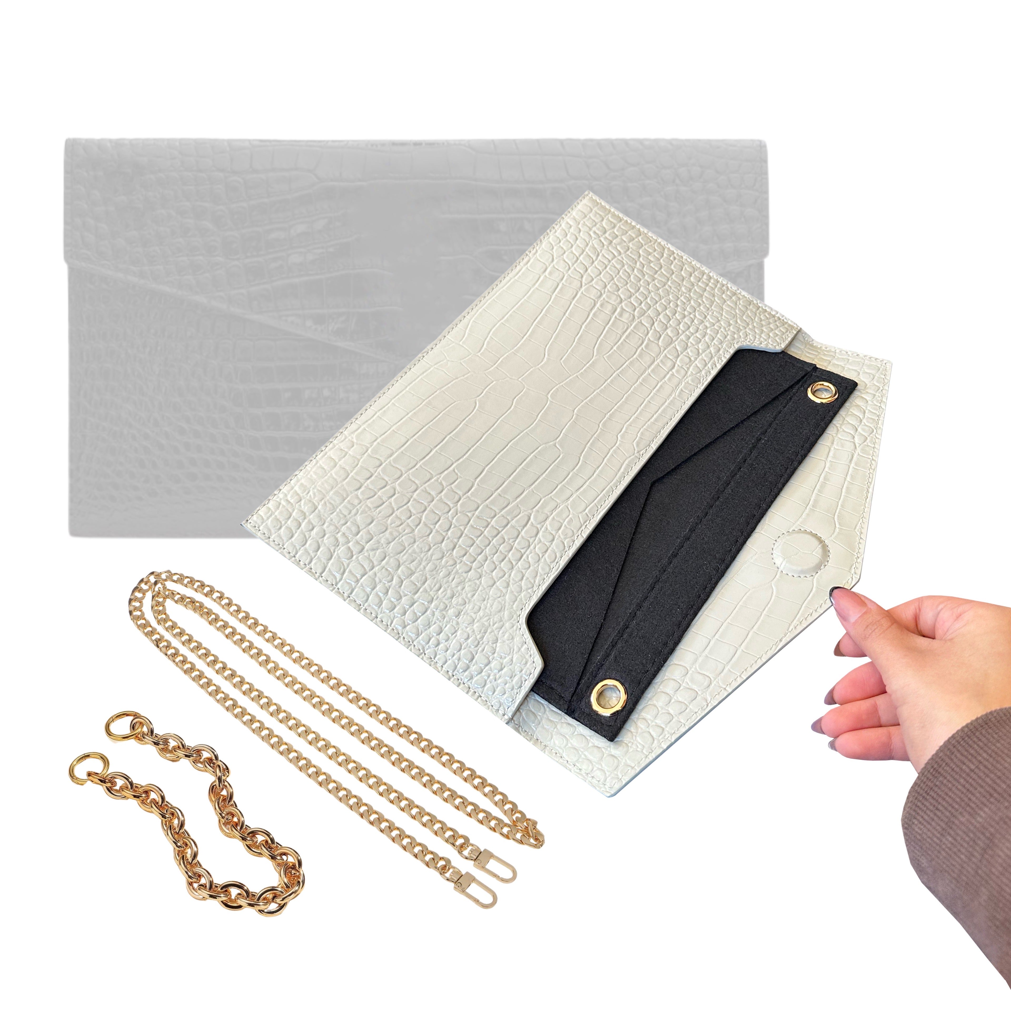 Divitize® Conversion Kit for Uptown Clutch (with gold or silver chain)