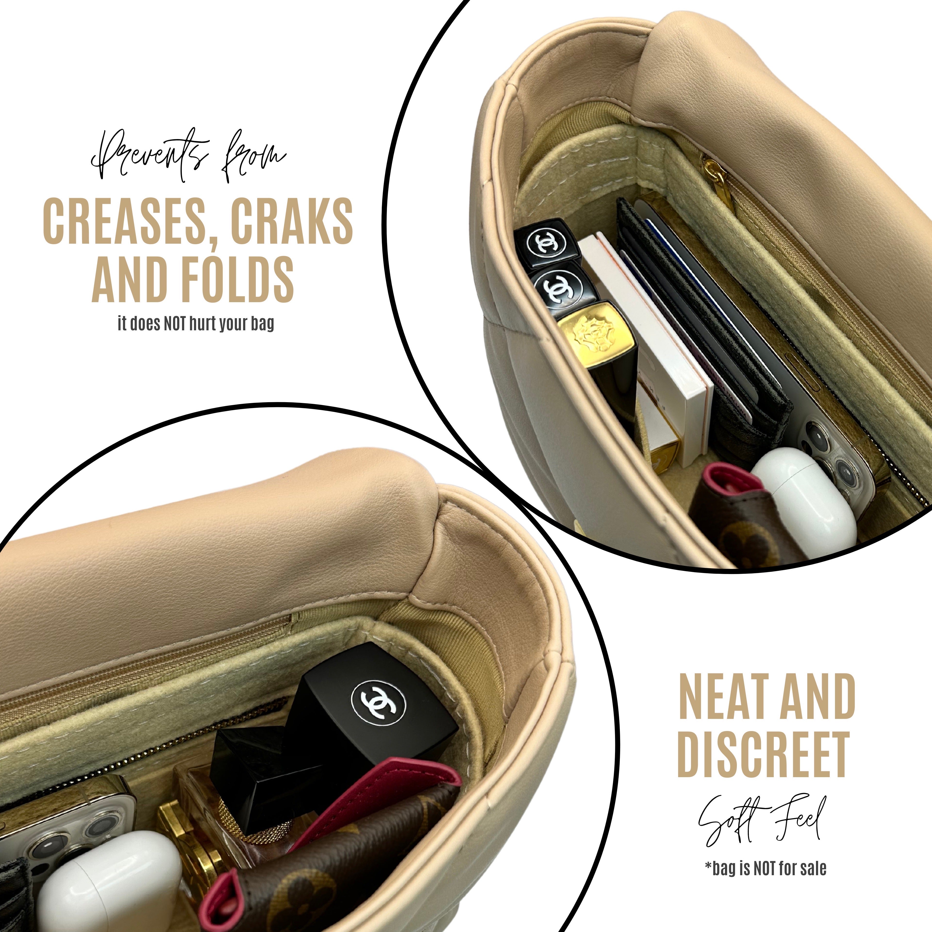 Divitize Premium Organizer compatible with CC 19 Flap Bag