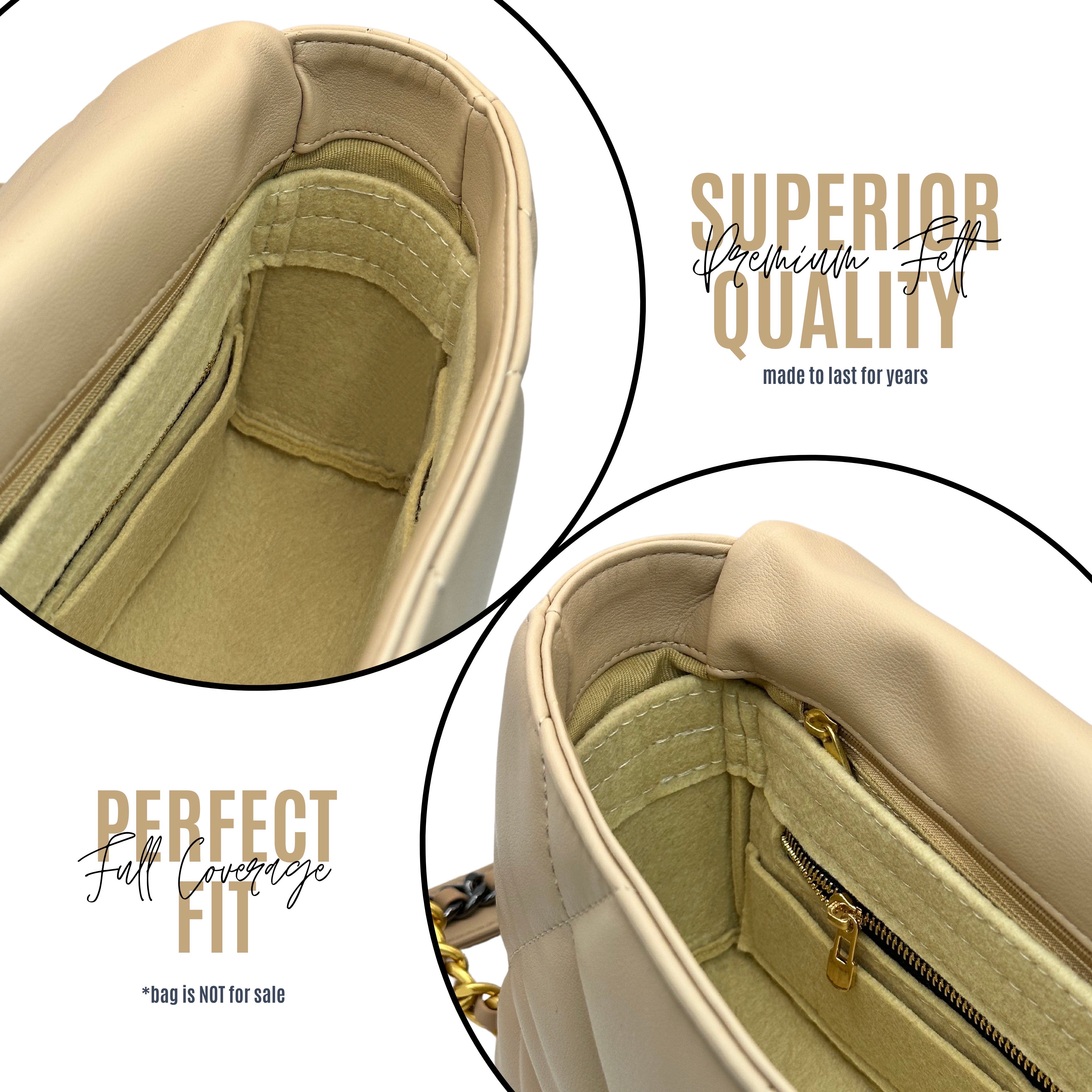 Divitize Premium Organizer compatible with CC 19 Flap Bag