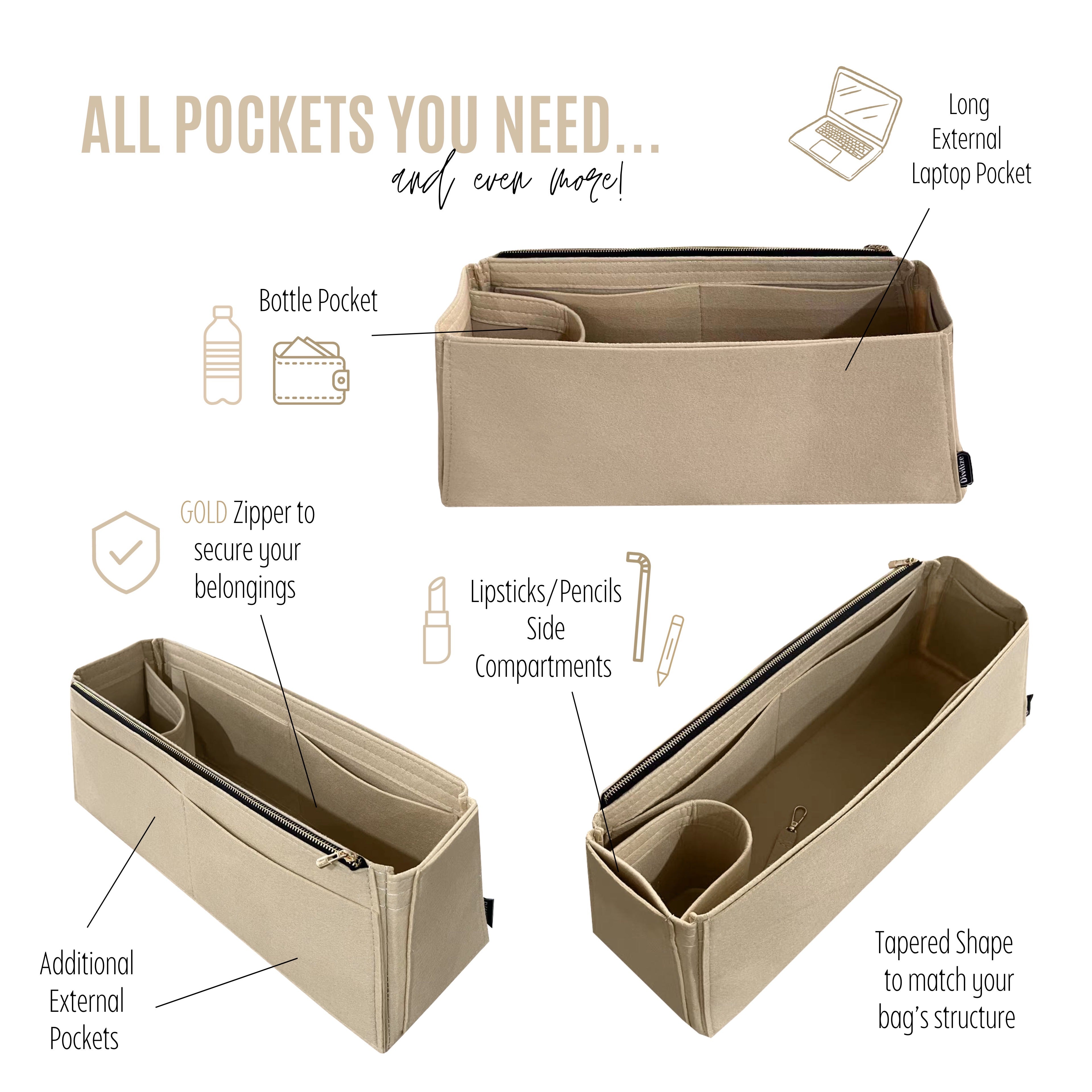 Divitize Premium Organizer compatible with Birkin