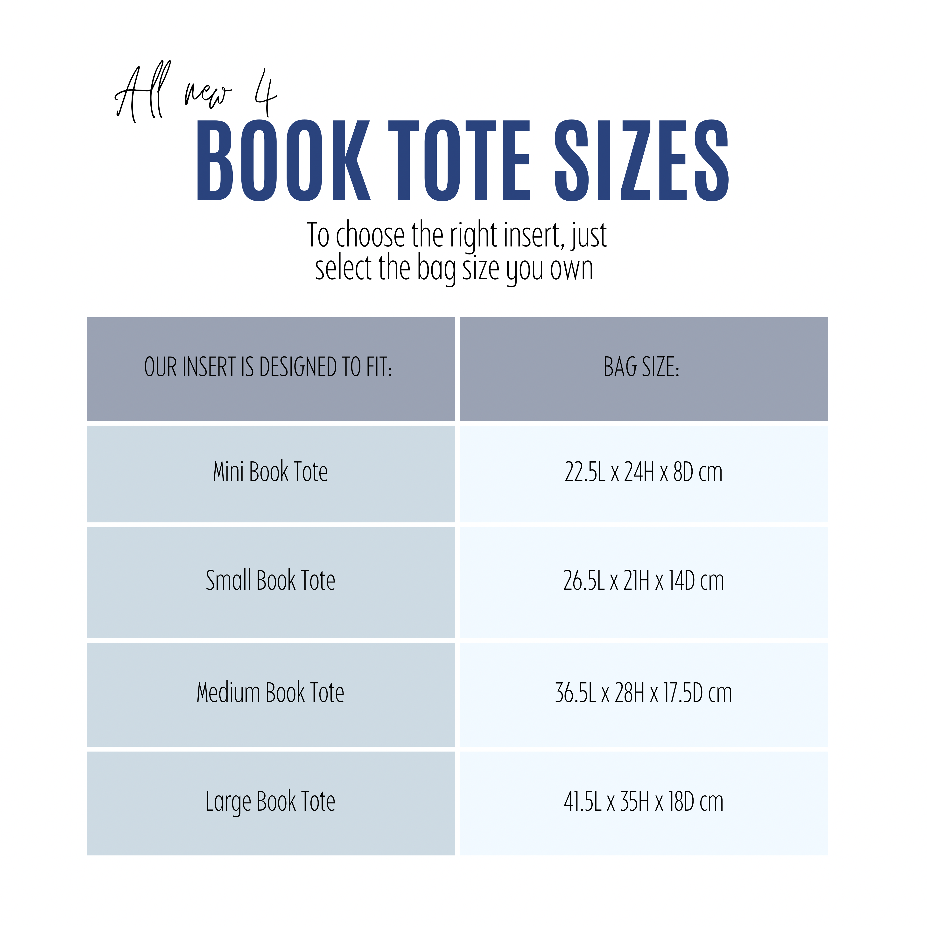 Divitize Premium Organizer compatible with Book Tote