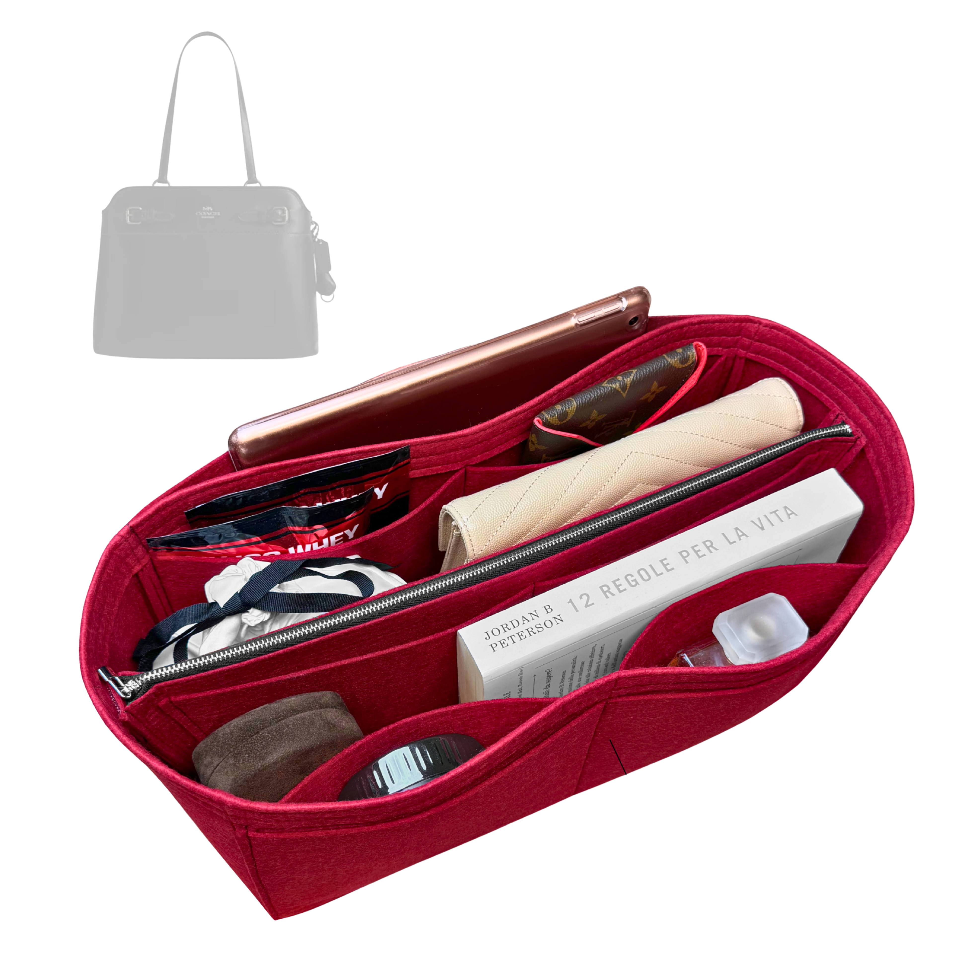 Divitize Purse Organizer compatible with Easton Tote Bag