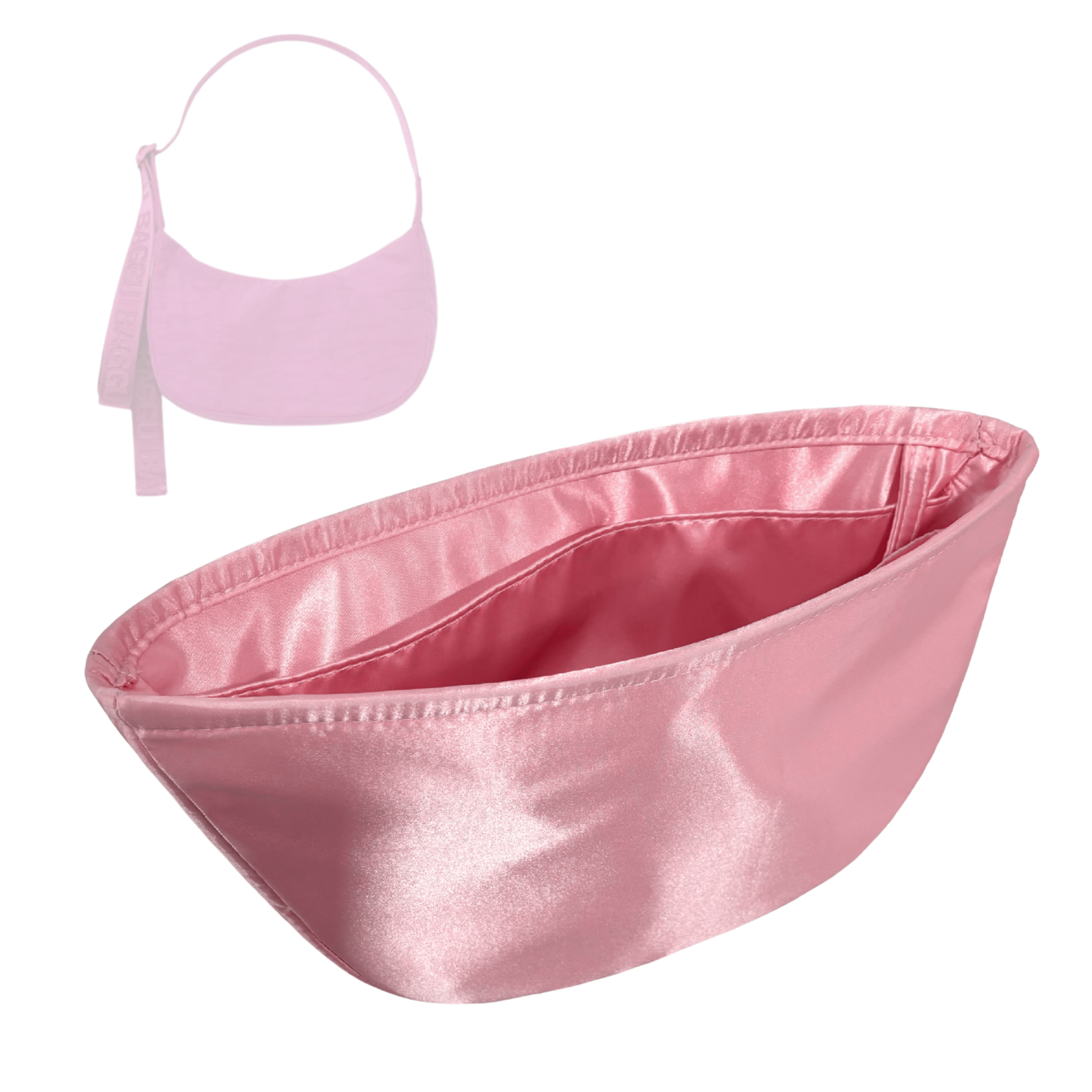 Divitize Luxe Silk Purse Organizer compatible with Crescent Bag