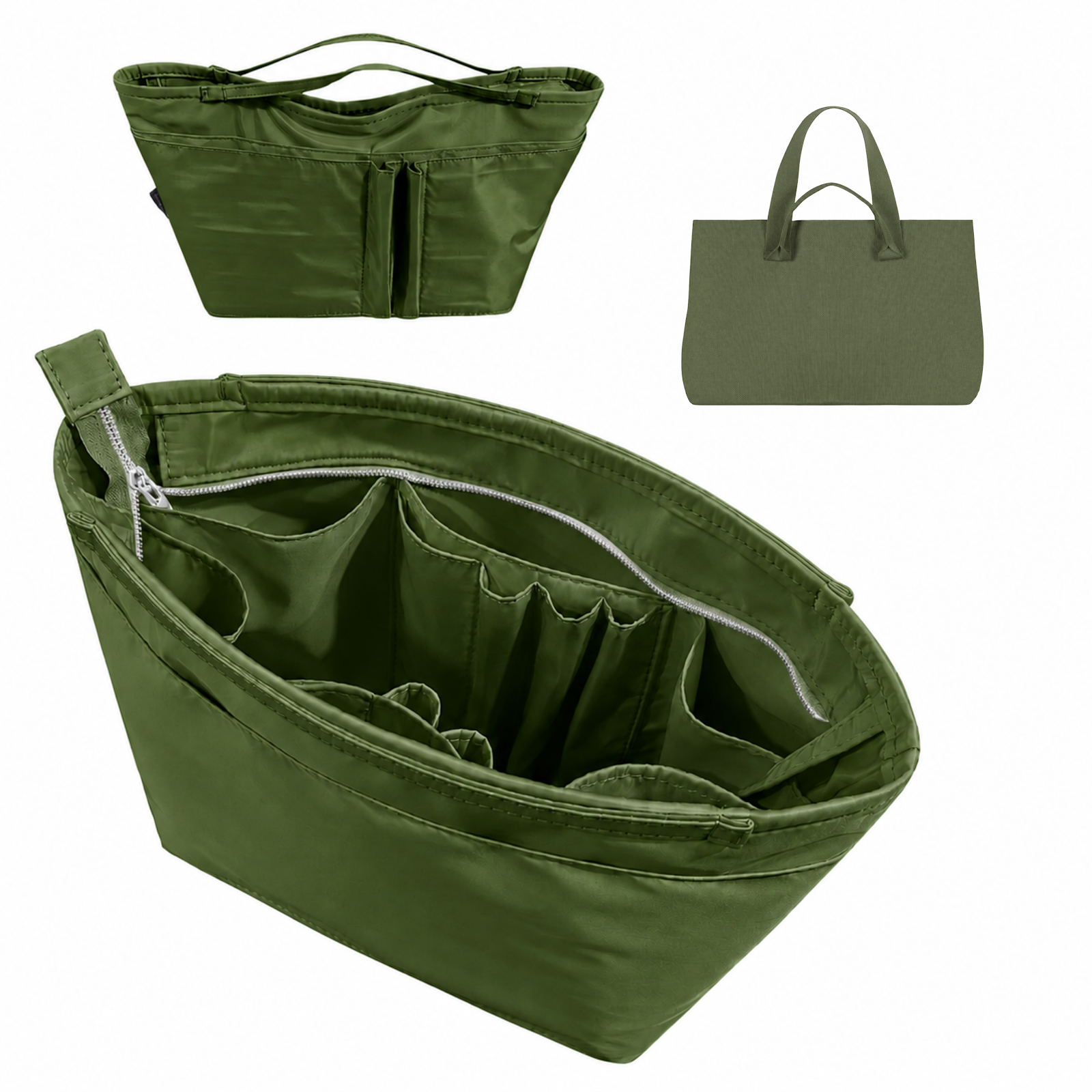 Divitize Curves Tote nylon organizer Musk#Color_Musk