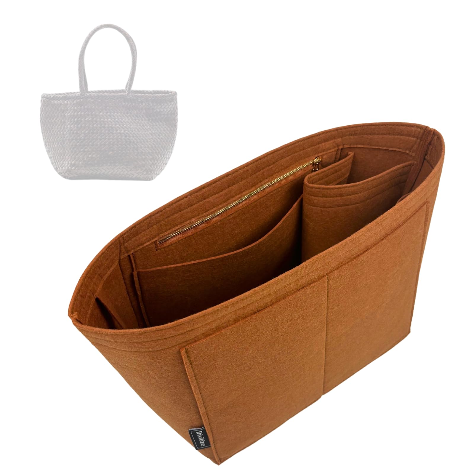 Divitize Purse Organizer compatible with Mini Flat Gora Bag