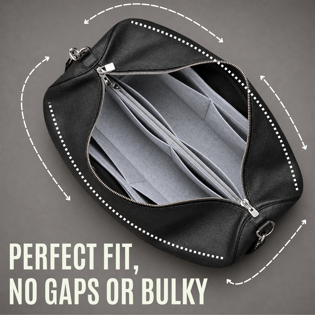Premium Organizer for Keepall - Detachable Middle Pouch