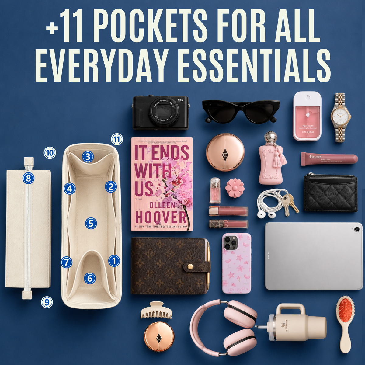 Divitize Premium Organizer compatible with Book Tote