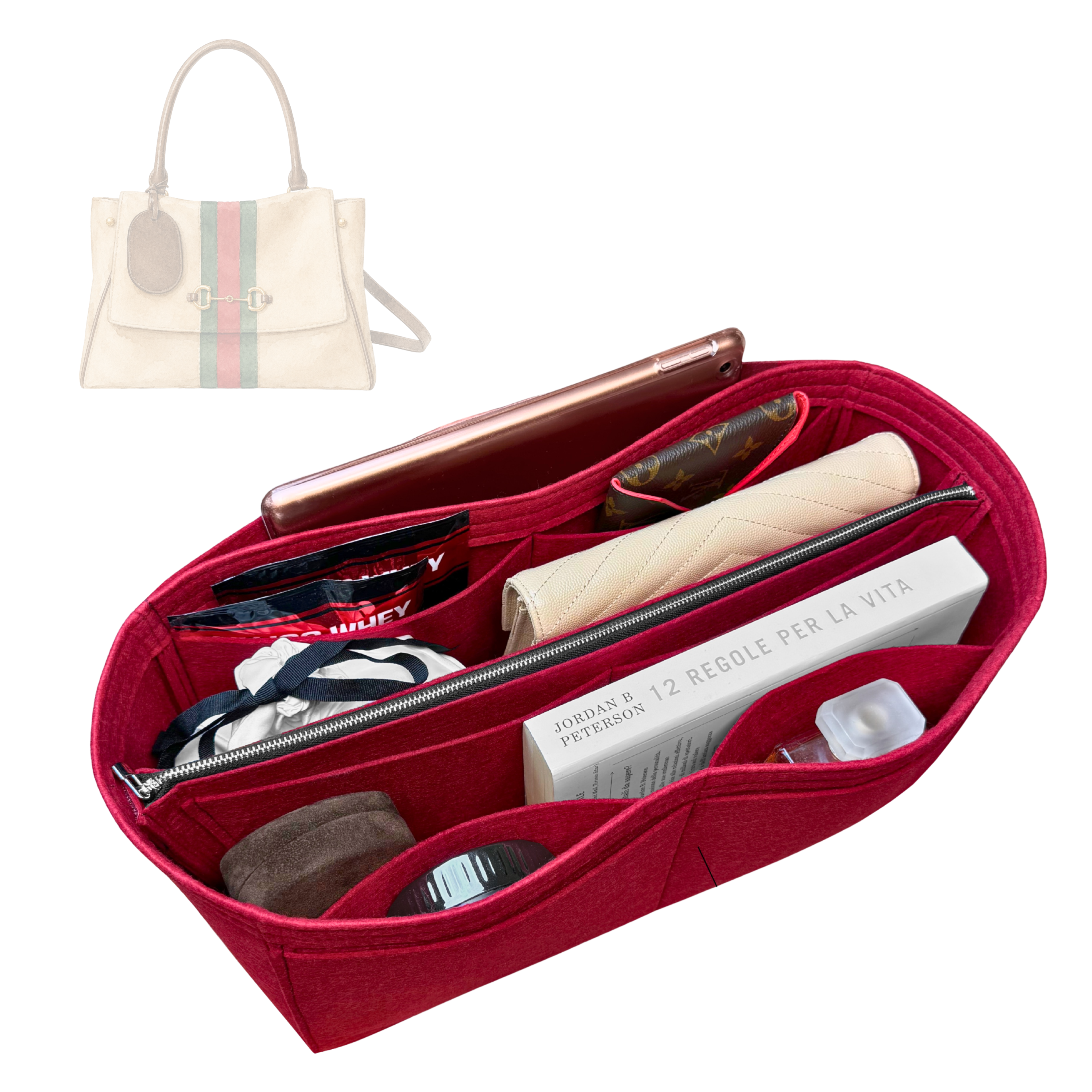 Divitize Purse Organizer compatible with Paparazzo Bags