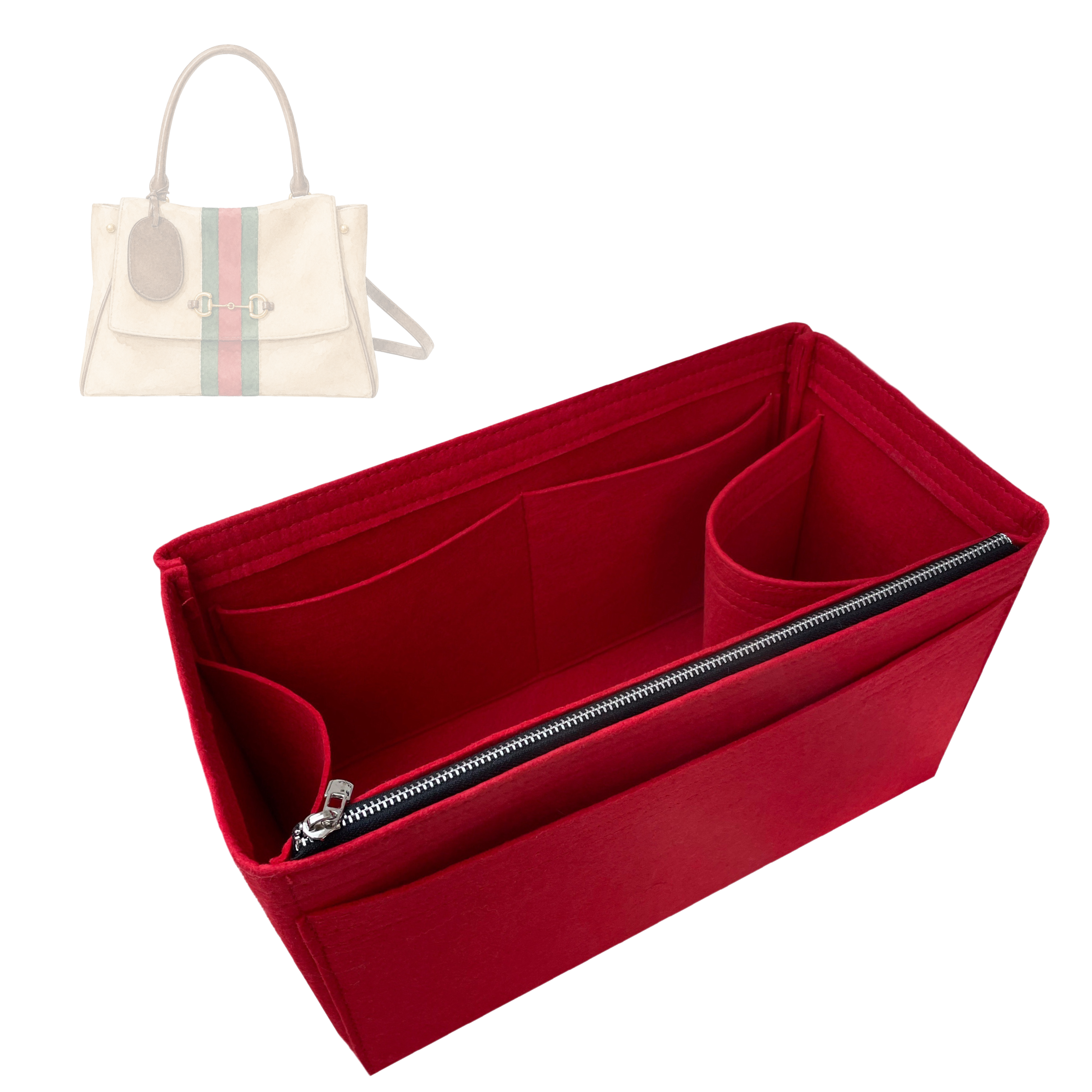 Divitize Purse Organizer compatible with Paparazzo Bag