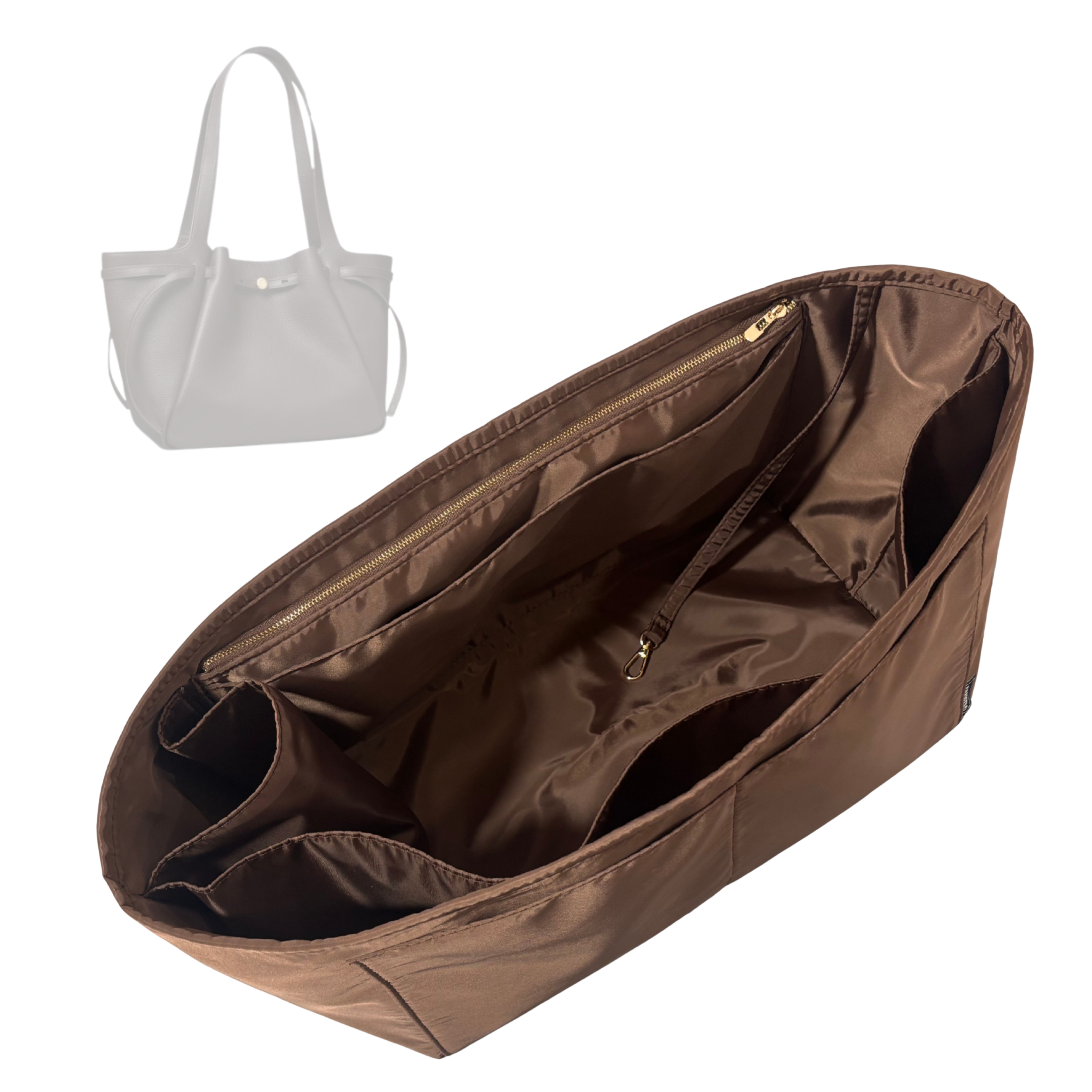 Divitize Luxe Waterproof Nylon Organizer compatible with Romy Tote