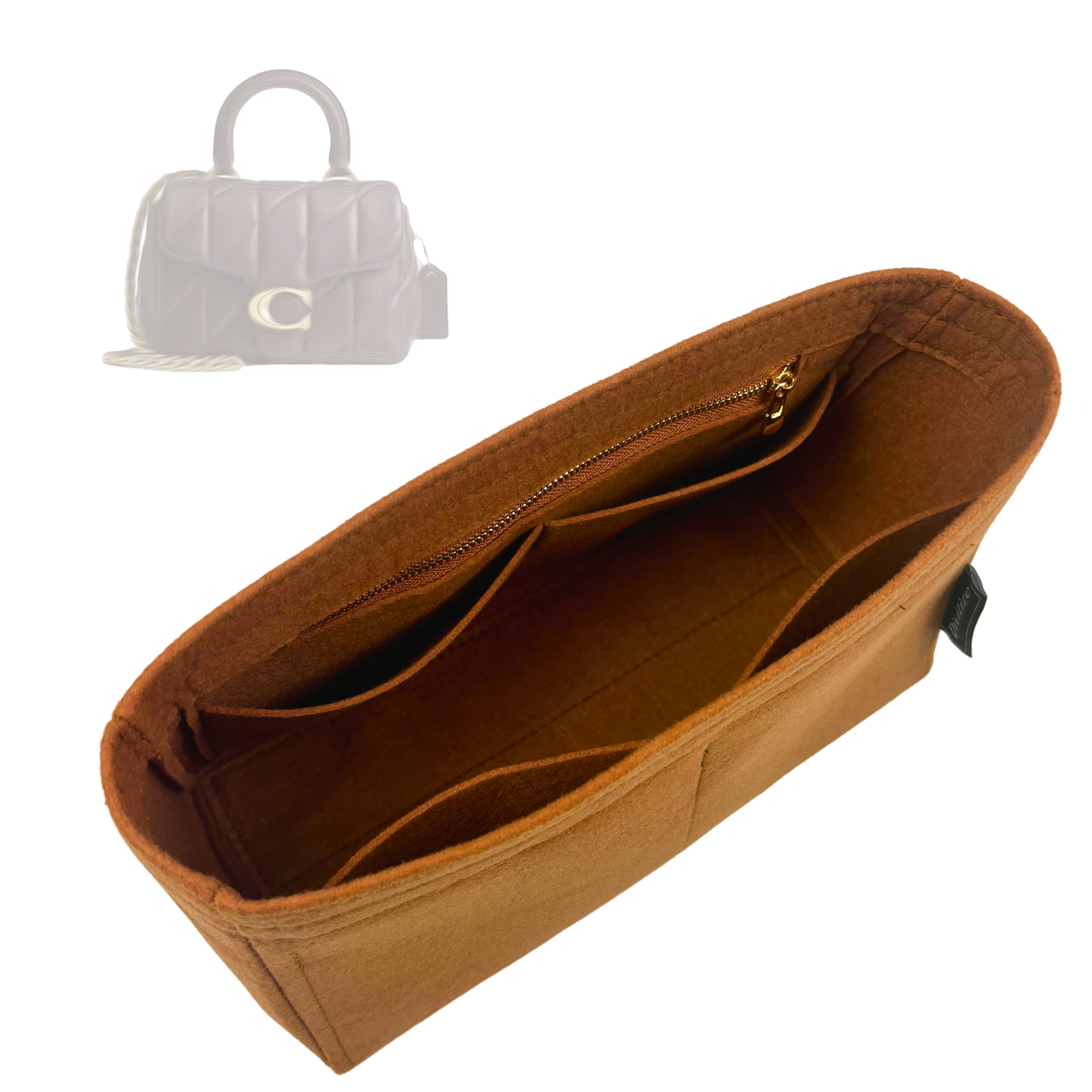 Divitize Purse Organizer compatible with Tabby Top Handle Bag