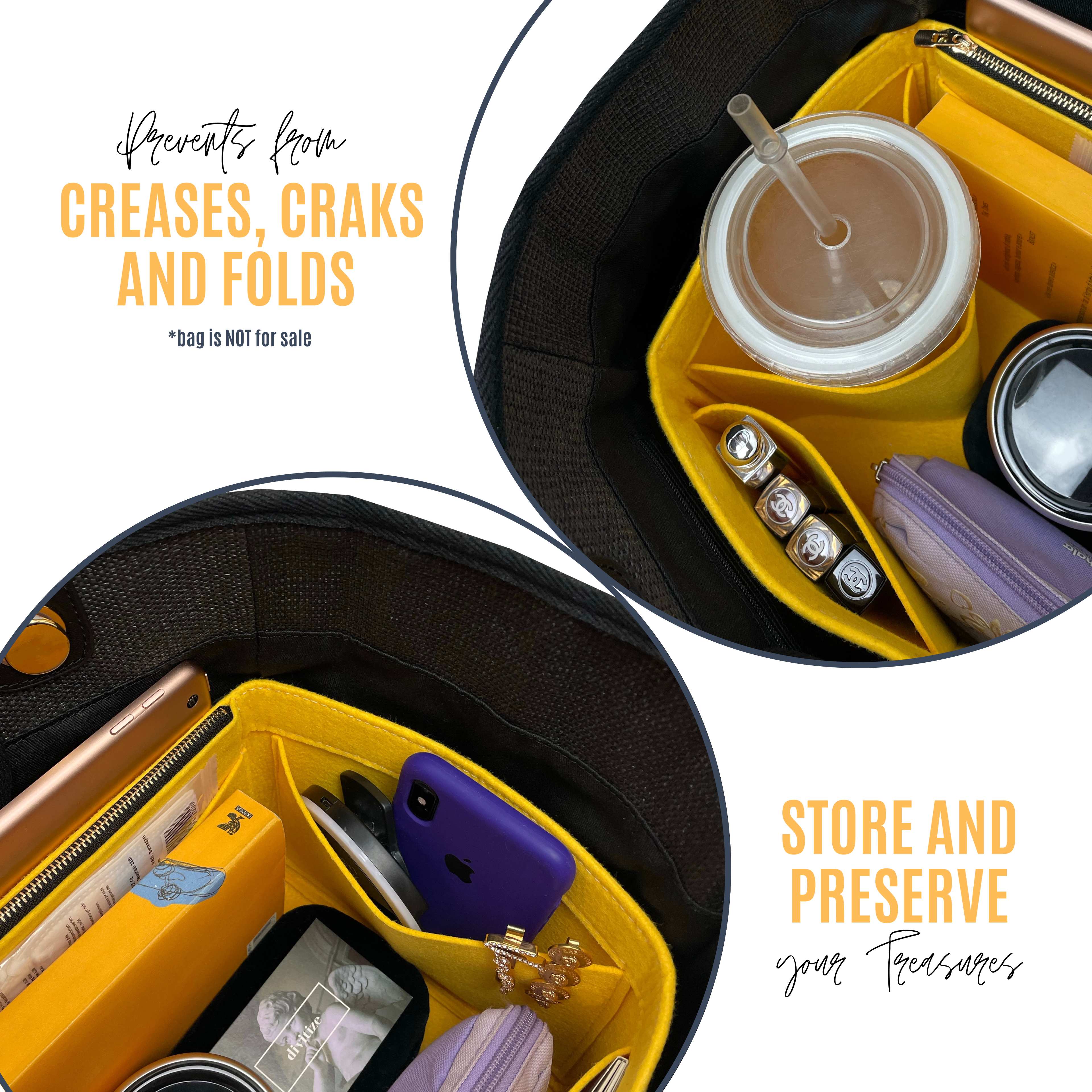 Divitize Premium Organizer compatible with Deauville totes