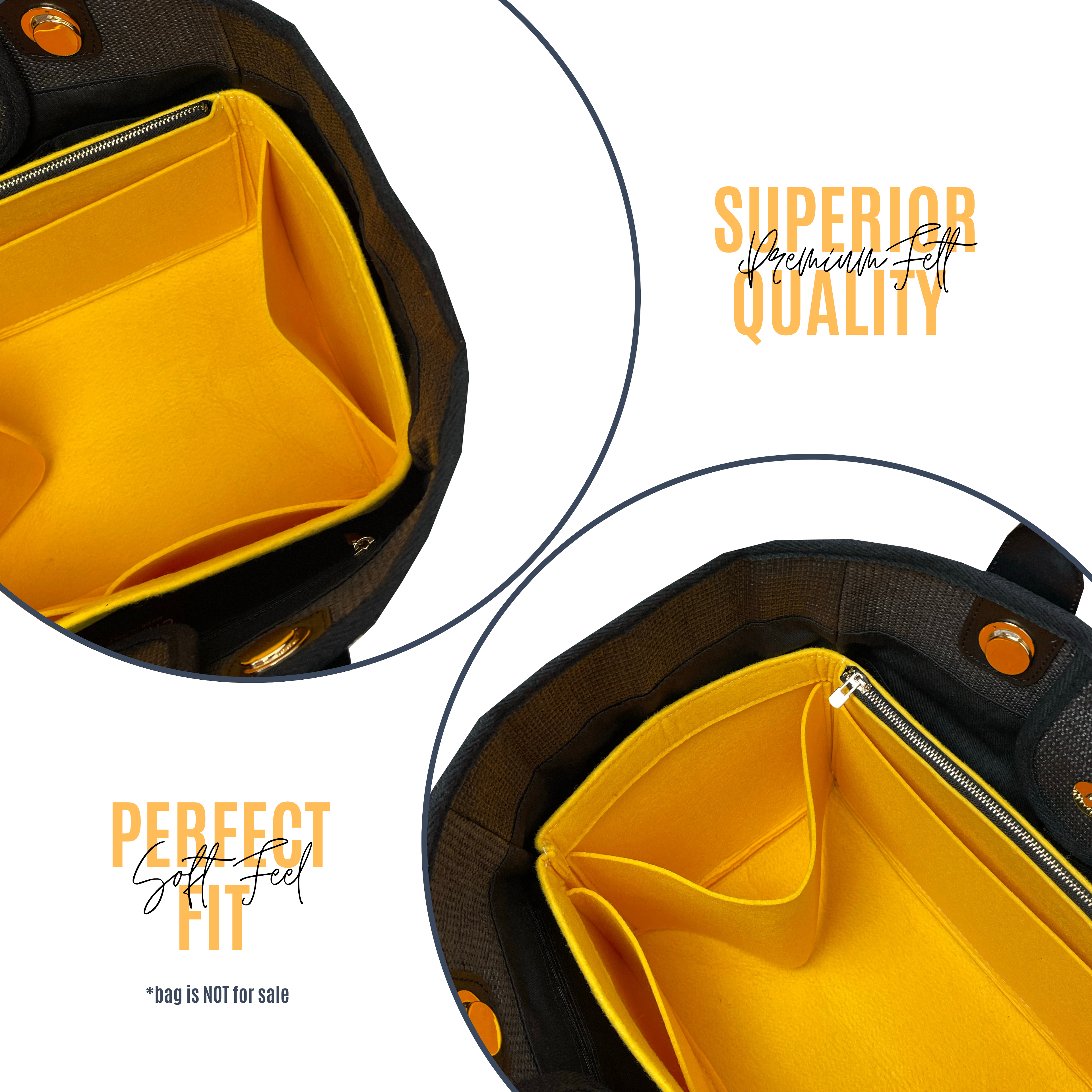 Divitize Premium Organizer compatible with Deauville totes