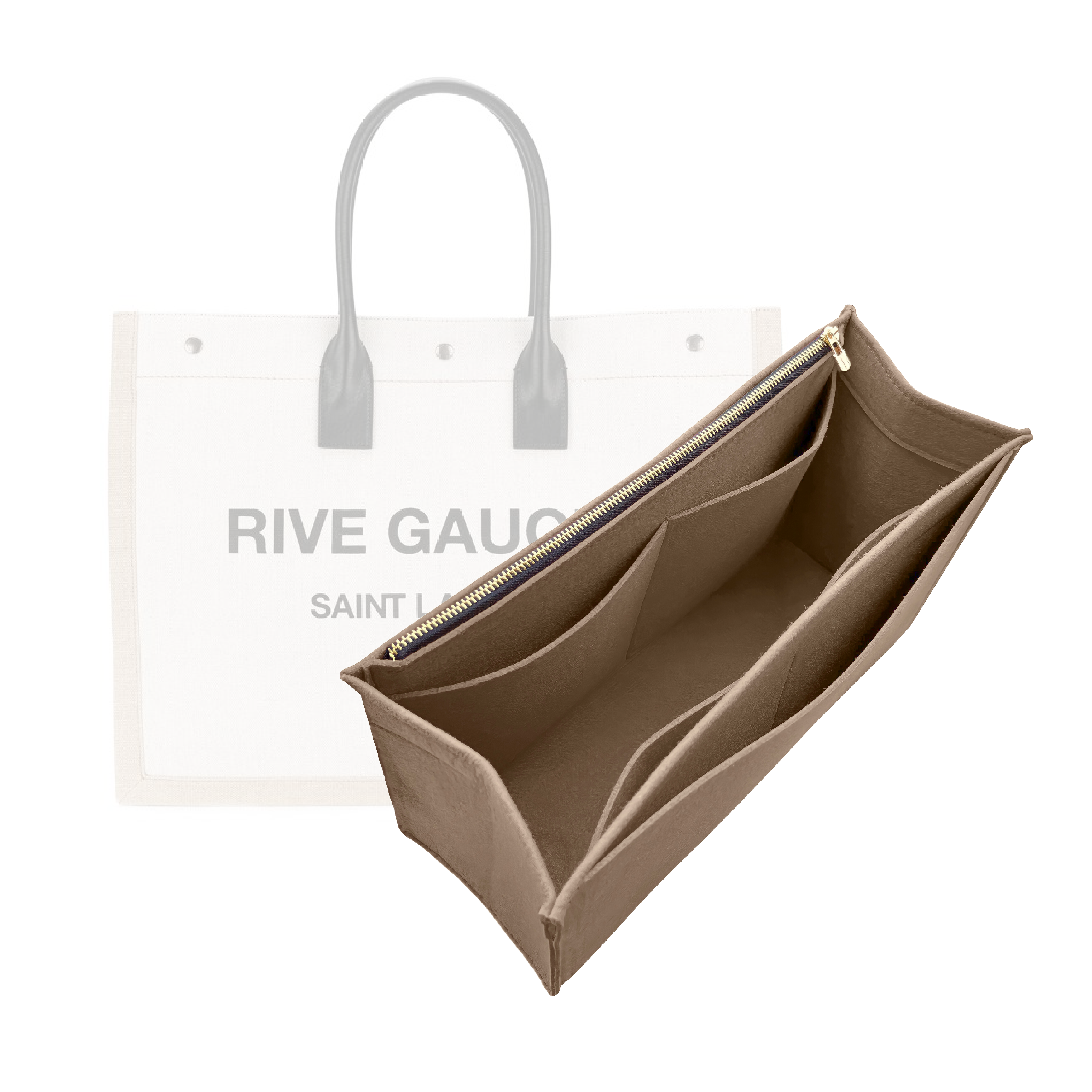 Divitize® Organizer for Large Rive Gauche N/S Shopping Bag